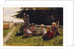 Children in ambush by Illarion Mikhailovich Pryanishnikov