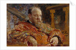 Portrait of Pavel Viktorovich Delarov, 1910 by Ilya Yefimovich Repin