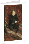 Portrait of Yury Repin, the Artists Son, 1882 by Ilya Yefimovich Repin