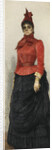 Portrait of Baroness Varvara Ikskul von Hildenbandt, 1889 by Ilya Yefimovich Repin