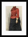 Portrait of Baroness Varvara Ikskul von Hildenbandt, 1889 by Ilya Yefimovich Repin