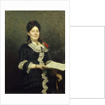 Portrait of the opera singer Alexandra Molas, 1883 by Ilya Yefimovich Repin