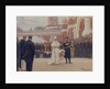 Nicholas II receiving rural district elders on May 18, 1896 in the yard of Petrovsky Palace in Moscow, 1897 by Ilya Yefimovich Repin