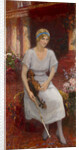 Portrait of the Violinist Cecilia Hansen, 1922 by Ilya Yefimovich Repin