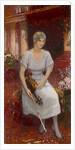 Portrait of the Violinist Cecilia Hansen, 1922 by Ilya Yefimovich Repin