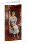 Portrait of the Violinist Cecilia Hansen, 1922 by Ilya Yefimovich Repin