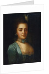 Portrait of Princess Praskovya Ivanovna Golitsyna by Fyodor Stepanovich Rokotov