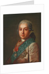 Portrait of Count Mikhail Mikhaylovich Golitsyn, 1774 by Fyodor Stepanovich Rokotov