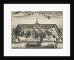 View of the Admiralty Shipyard in St. Peterburg, 1717 by Alexei Ivanovich Rostovtsev