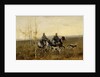 The Hunters, 1881 by Franz Roubaud