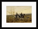 The Hunters, 1881 by Franz Roubaud