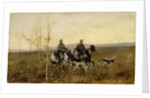 The Hunters, 1881 by Franz Roubaud