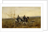 The Hunters, 1881 by Franz Roubaud