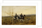 The Hunters, 1881 by Franz Roubaud