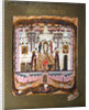 Saints Zosima and Savvatiy of Solovki, Early 17th cen by Russian icon