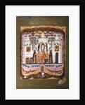 Saints Zosima and Savvatiy of Solovki, Early 17th cen by Russian icon