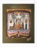 Saints Zosima and Savvatiy of Solovki, Early 17th cen by Russian icon