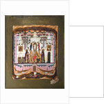 Saints Zosima and Savvatiy of Solovki, Early 17th cen by Russian icon