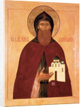 Saint Daniel of Moscow by Russian icon