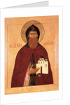 Saint Daniel of Moscow by Russian icon
