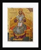 Christ Enthroned (Saviour of the World), 18th century by Russian icon