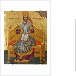 Christ Enthroned (Saviour of the World), 18th century by Russian icon