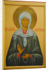 Saint Matrona of Moscow, 20th century by Russian icon