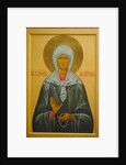 Saint Matrona of Moscow, 20th century by Russian icon