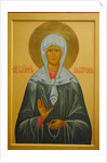 Saint Matrona of Moscow, 20th century by Russian icon