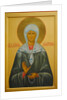 Saint Matrona of Moscow, 20th century by Russian icon
