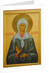 Saint Matrona of Moscow, 20th century by Russian icon