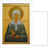 Saint Matrona of Moscow, 20th century by Russian icon