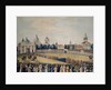 Visitation of Tsar Alexander I in the Alexander Nevsky Monastery, 1821 by Russian master