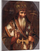 Portrait of Joachim, Patriarch of Moscow, End of 17th cen by Russian master