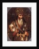 Portrait of Joachim, Patriarch of Moscow, End of 17th cen by Russian master