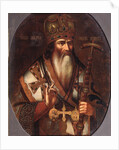 Portrait of Joachim, Patriarch of Moscow, End of 17th cen by Russian master