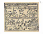 Russian Bath (Lubok), 18th century by Russian Master