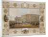 Review of the Horse-Guardsmen Regiment in Front of the Winter Palace, 1850s by Vasily Semyonovich Sadovnikov