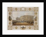 Review of the Horse-Guardsmen Regiment in Front of the Winter Palace, 1850s by Vasily Semyonovich Sadovnikov
