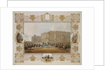 Review of the Horse-Guardsmen Regiment in Front of the Winter Palace, 1850s by Vasily Semyonovich Sadovnikov