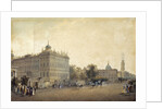 St. Petersburg. The Anichkov Palace, 1830s by Vasily Semyonovich Sadovnikov
