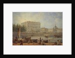 Saint Petersburg. View of the Fontanka River and the Derzhavin House, 1861 by Vasily Semyonovich Sadovnikov