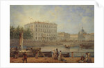 Saint Petersburg. View of the Fontanka River and the Derzhavin House, 1861 by Vasily Semyonovich Sadovnikov