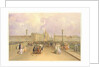 View of the Blagoveshchensky Bridge in Saint Petersburg, 1851 by Vasily Semyonovich Sadovnikov