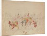 Maharaja Sher Singh of Punjab and His Court, 1846 by Alexei Dmitriyevich Saltykov