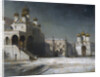The Cathedral Square in the Moscow Kremlin at Night, 1878 by Alexei Kondratyevich Savrasov