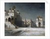 The Cathedral Square in the Moscow Kremlin at Night, 1878 by Alexei Kondratyevich Savrasov