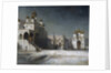 The Cathedral Square in the Moscow Kremlin at Night, 1878 by Alexei Kondratyevich Savrasov