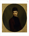 Portrait of Empress Maria Fyodorovna, Princess Dagmar of Denmark, Mid of the 19th cen by Nikolai Gustavovich Schilder