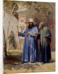 Patriarch Nikon in the New Jerusalem Monastery, 1867 by Vyacheslav Grigoryevich Schwarz
